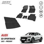 พรมรถยนต์ AUDI Q3 SPORTBACK ปี2021-PRESENT