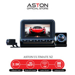 กล้องติดรถยนต์ ASTON Ultimate X2 กล้องหน้า+หลัง