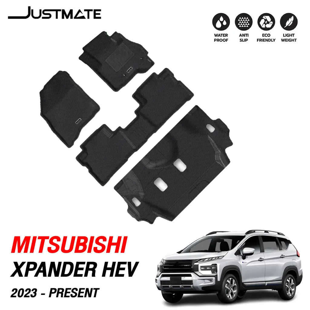 พรมรถยนต์ JUSTMATE MITSUBISHI XPANDER HEV ปี2023 - PRESENT - พรมภายใน