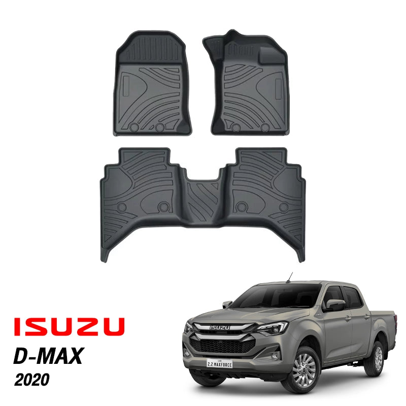 พรมรถยนต์ ISUZU DMAX 2020 วัสดุ TPE