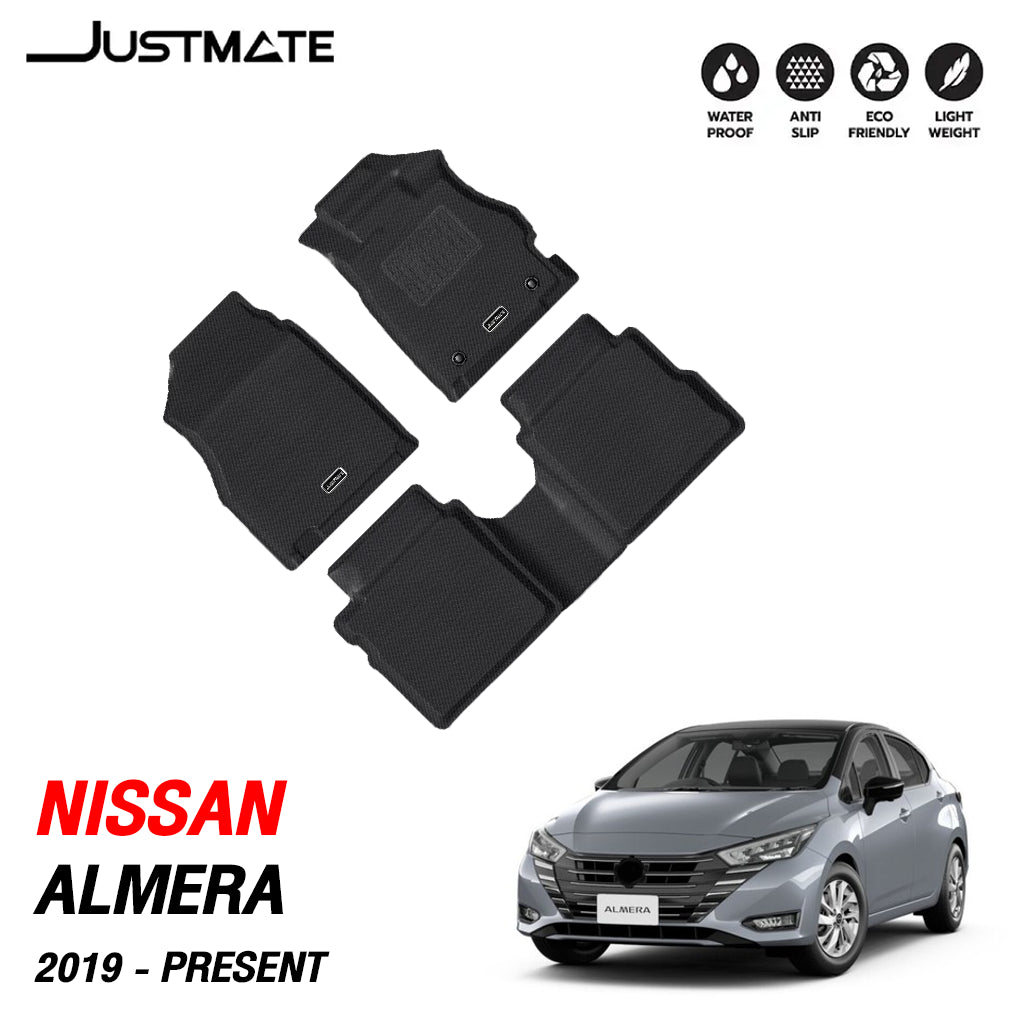 พรมรถยนต์ JUSTMATE NISSAN ALMERA ปี2019 - PRESENT เฉพาะภายใน