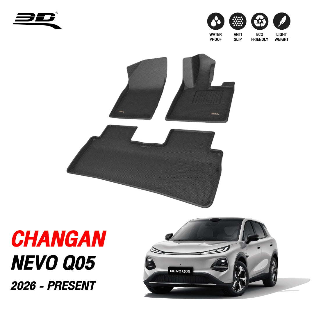 พรมรถยนต์ 3D Mats CHANGAN Nevo Q05 2026 (ภายใน)