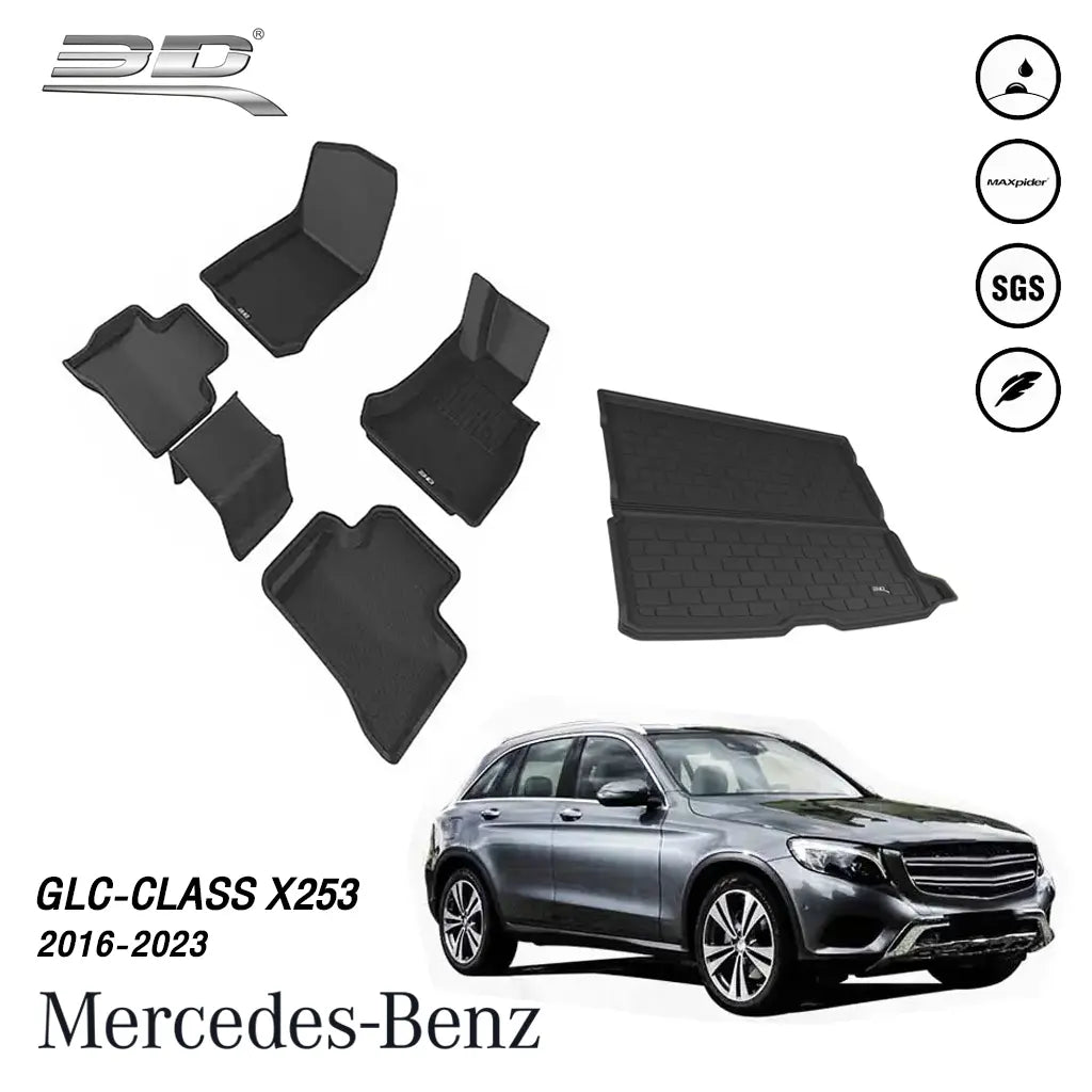 พรมรถยนต์ ครบเซ็ต BENZ GLC X253 ปี (2016-2022)
