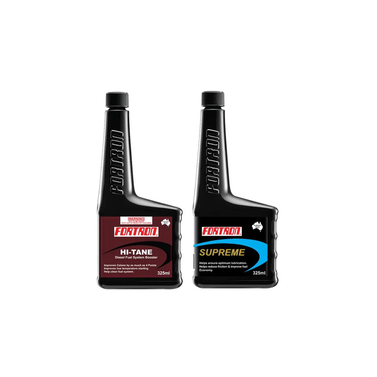 ชุดเพิ่มประสิทธิภาพเครื่องยนต์ดีเซล Fortron (Hi-Tane Diesel + Supreme)