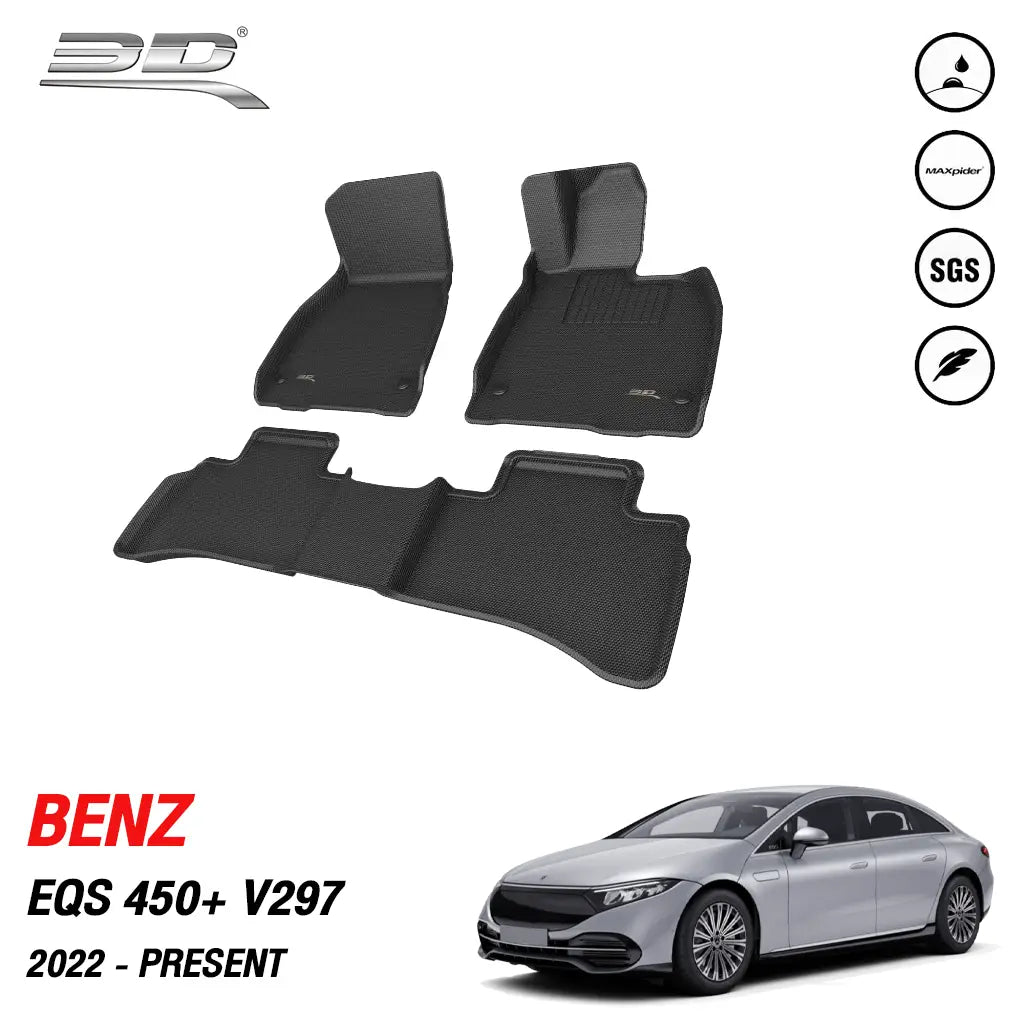 พรมรถยนต์ BENZ EQS 450+ V297 ปี2022-Present - พรมภายใน