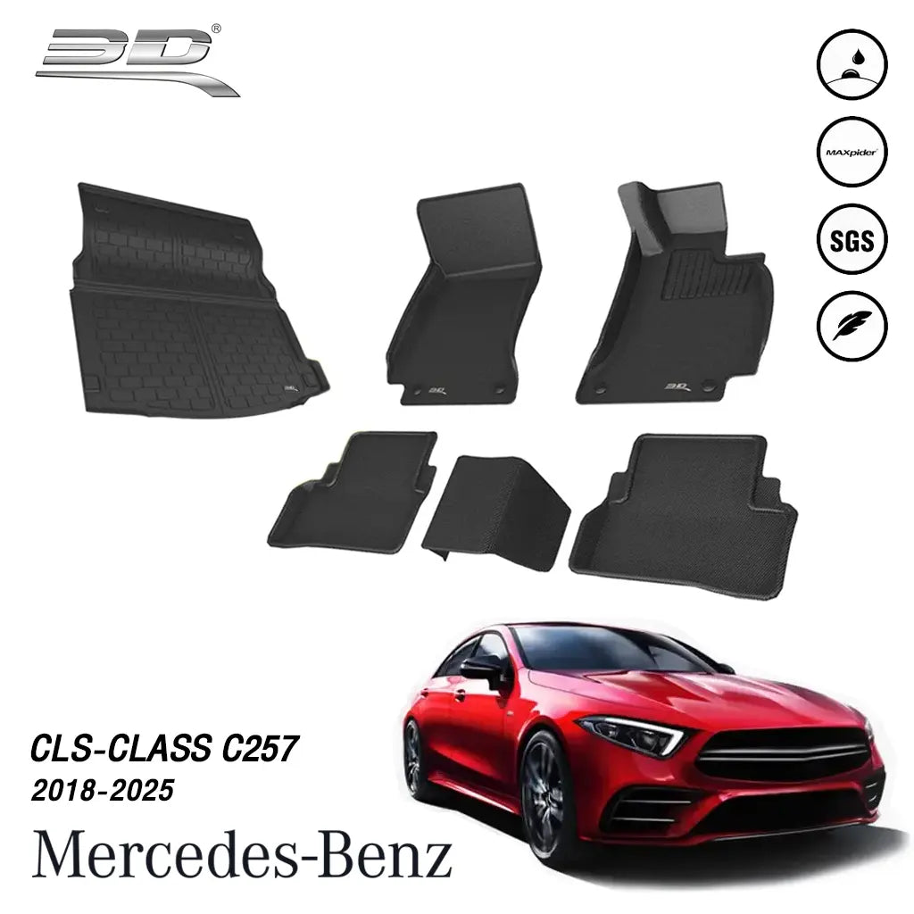 พรมรถยนต์ ครบเซ็ต BENZ CLS (C257) ปี (2018-2025)