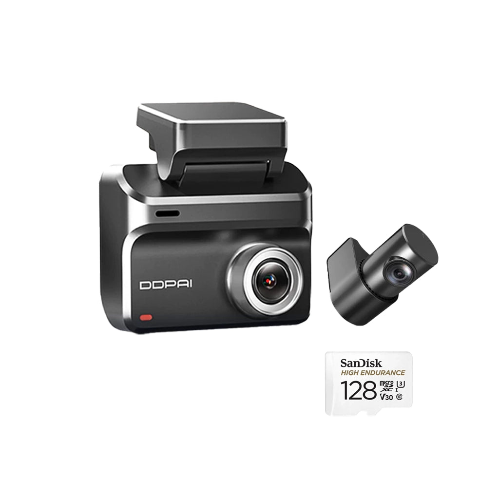 กล้องติดรถยนต์ DDPAI Z50 Pro Dual GPS กล้องหน้า+หลัง