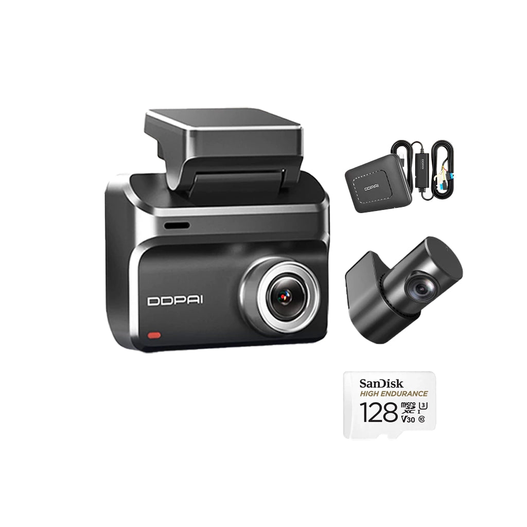 กล้องติดรถยนต์ DDPAI Z50 Pro Dual GPS 4G กล้องหน้า+หลัง