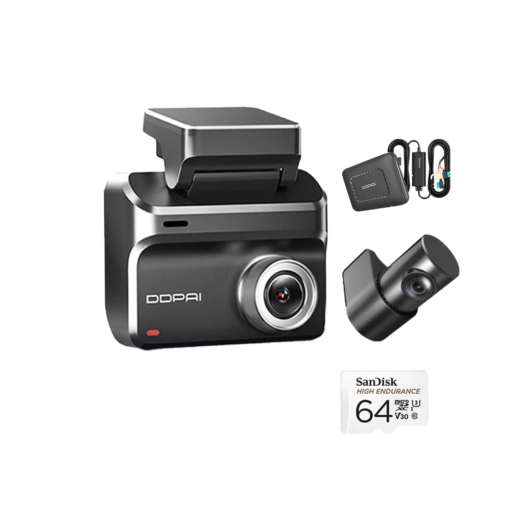 กล้องติดรถยนต์ DDPAI Z50 Pro Dual GPS 4G กล้องหน้า+หลัง