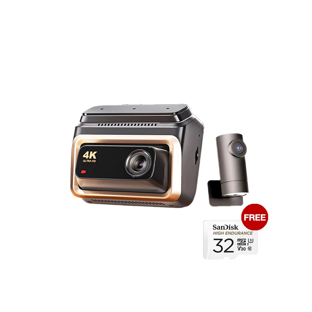 กล้องติดรถยนต์ DDPAI Z60 Pro GPS Dual กล้องหน้า+หลัง แถมเมม 32GB