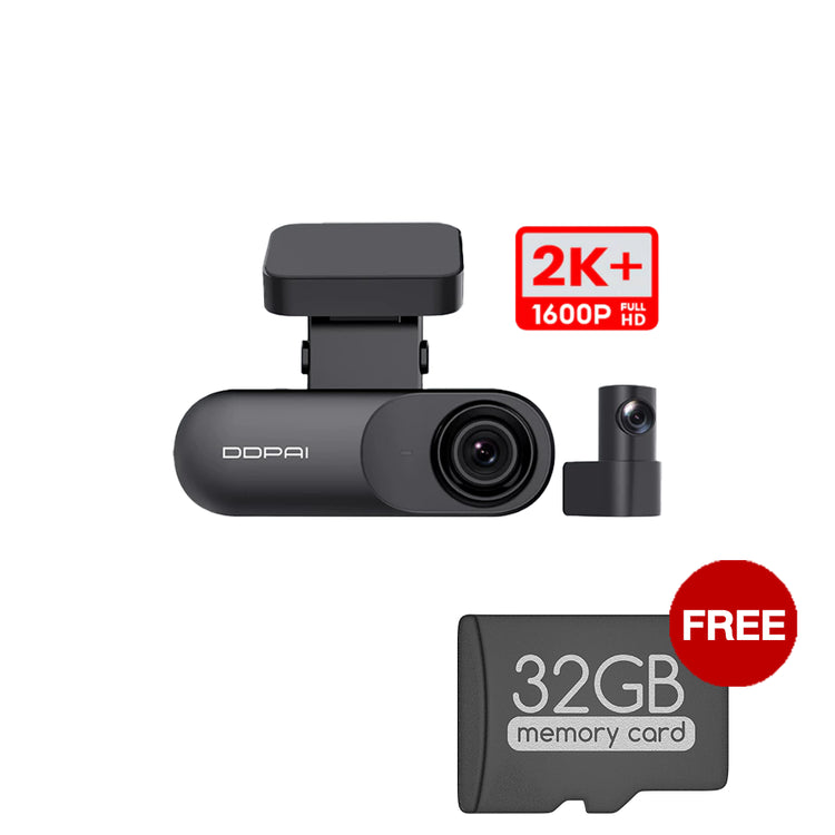 กล้องติดรถยนต์ DDPAI N3 Pro GPS กล้องหน้า+หลัง