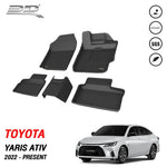 พรมรถยนต์ TOYOTA YARIS ATIV 2022-Present