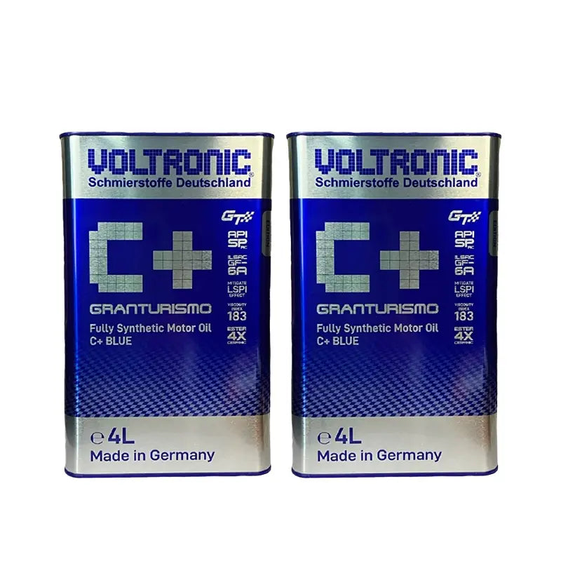 SET DUO น้ำมันเครื่องสังเคราะห์แท้ GRANTURISMO C+BLUE CERAMIC ESTER 4X (0W20-5W30)