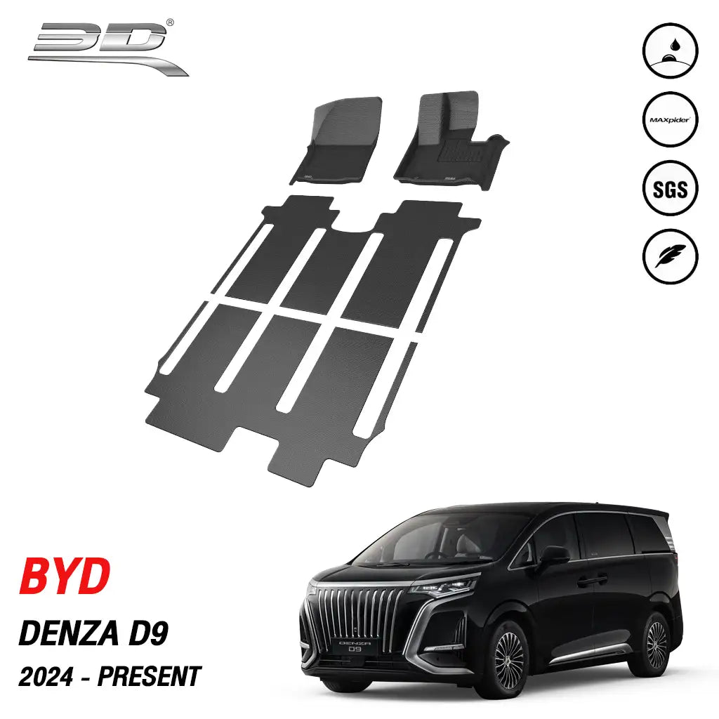 พรมรถยนต์ BYD DENZA D9 ปี2024-Present พรมภายใน