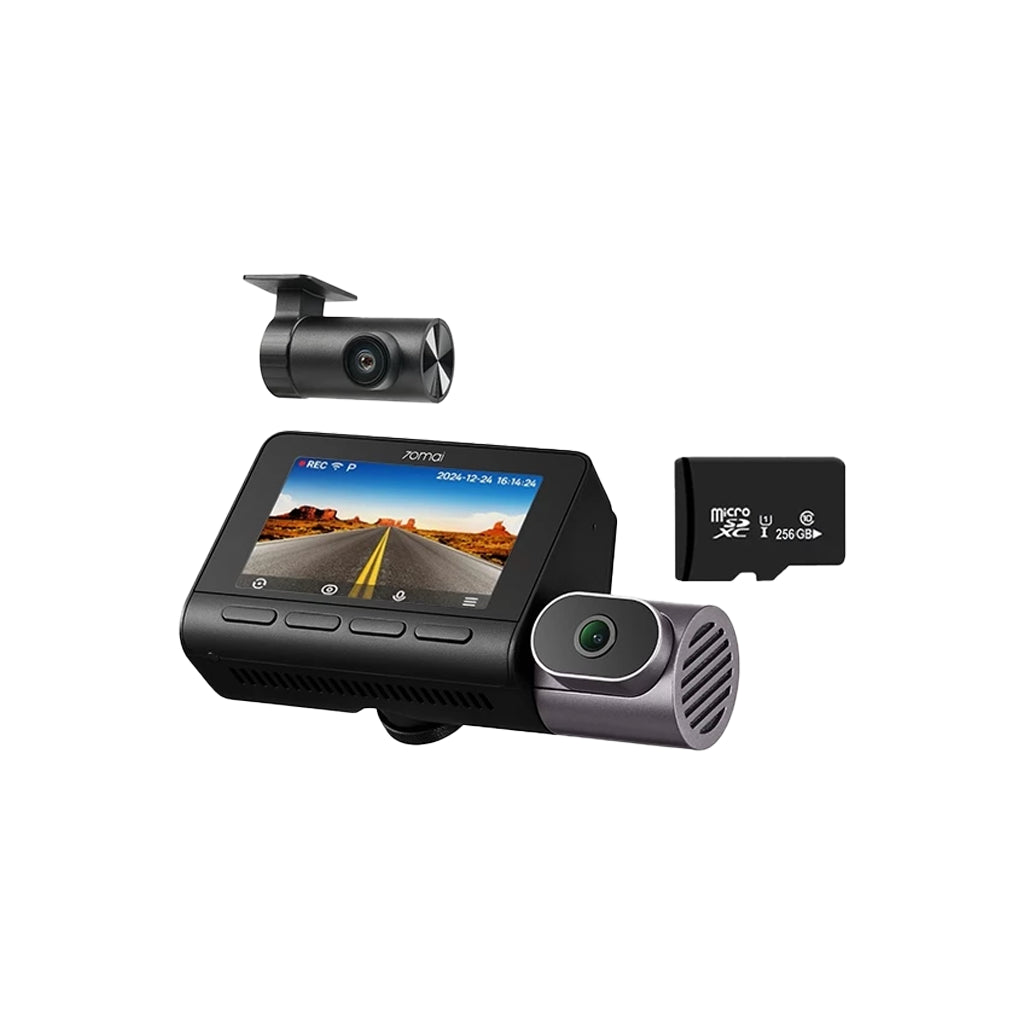 กล้องติดรถยนต์ 70MAI 4K T800 DUAL HDR SET