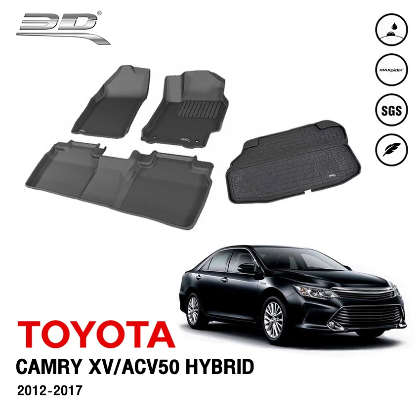 พรมรถยนต์ ครบเซ็ต TOYOTA CAMRY (XV50/ACV50/AVV50) HYBRID ปี 2012-2017