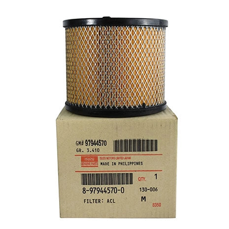 กรองอากาศ DMAX 03-06 แท้ห้างISUZU กลม (8-97944570-0)