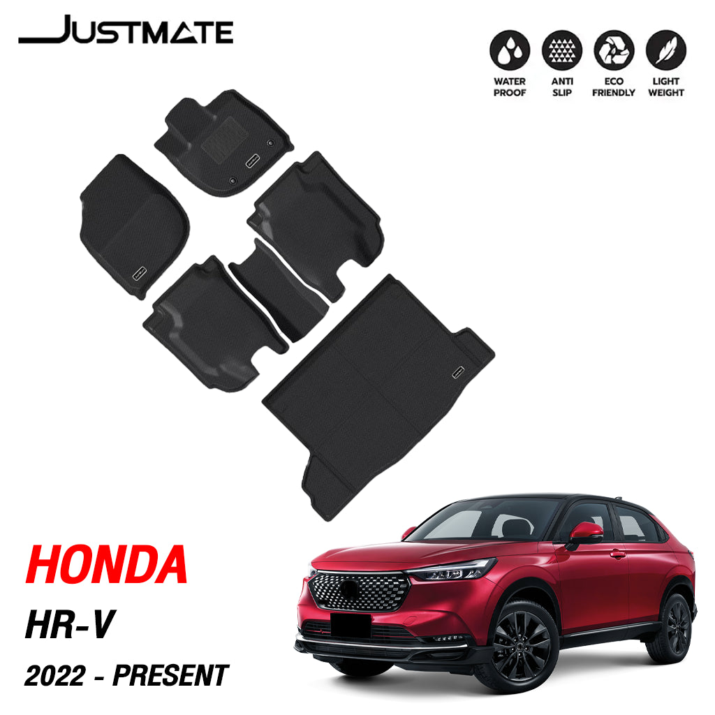 พรมรถยนต์ JUSTMATE HONDA HRV ปี2022 - PRESENT ภายใน+ถาดท้าย