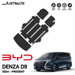 พรมรถยนต์ BYD DENZA D9 (2024 - PRESENT) ภายใน+ถาดท้าย