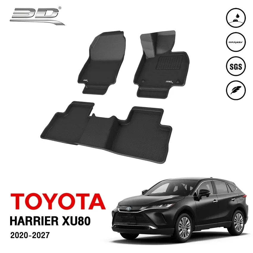 พรมรถยนต์ TOYOTA HARRIER (XU80) 2.0 DYNAMIC FORCE 2020-2027