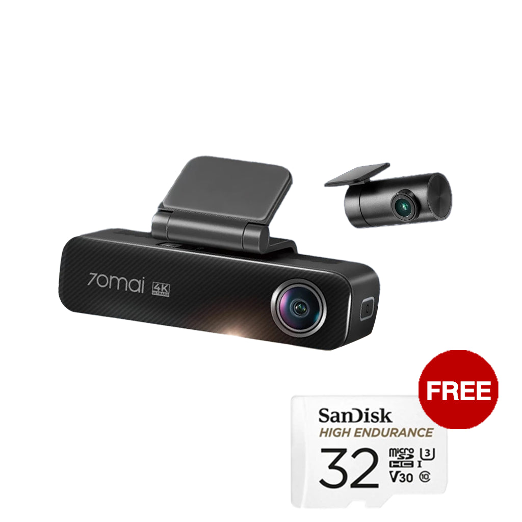 กล้องติดรถยนต์ 70mai M800-2 Dash Cam กล้องหน้า+หลัง แถมเมม 32GB