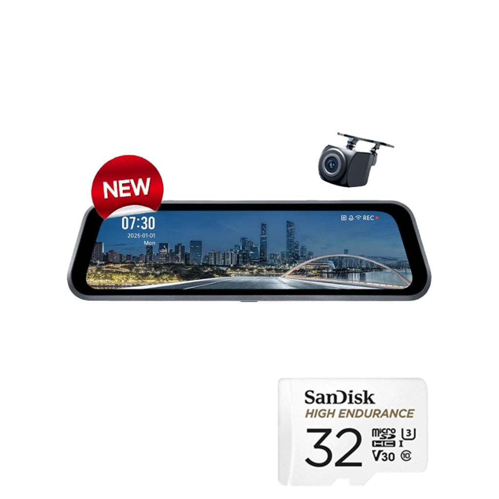 กล้องติดรถยนต์ 70MAI S410 กล้องหน้า+หลัง