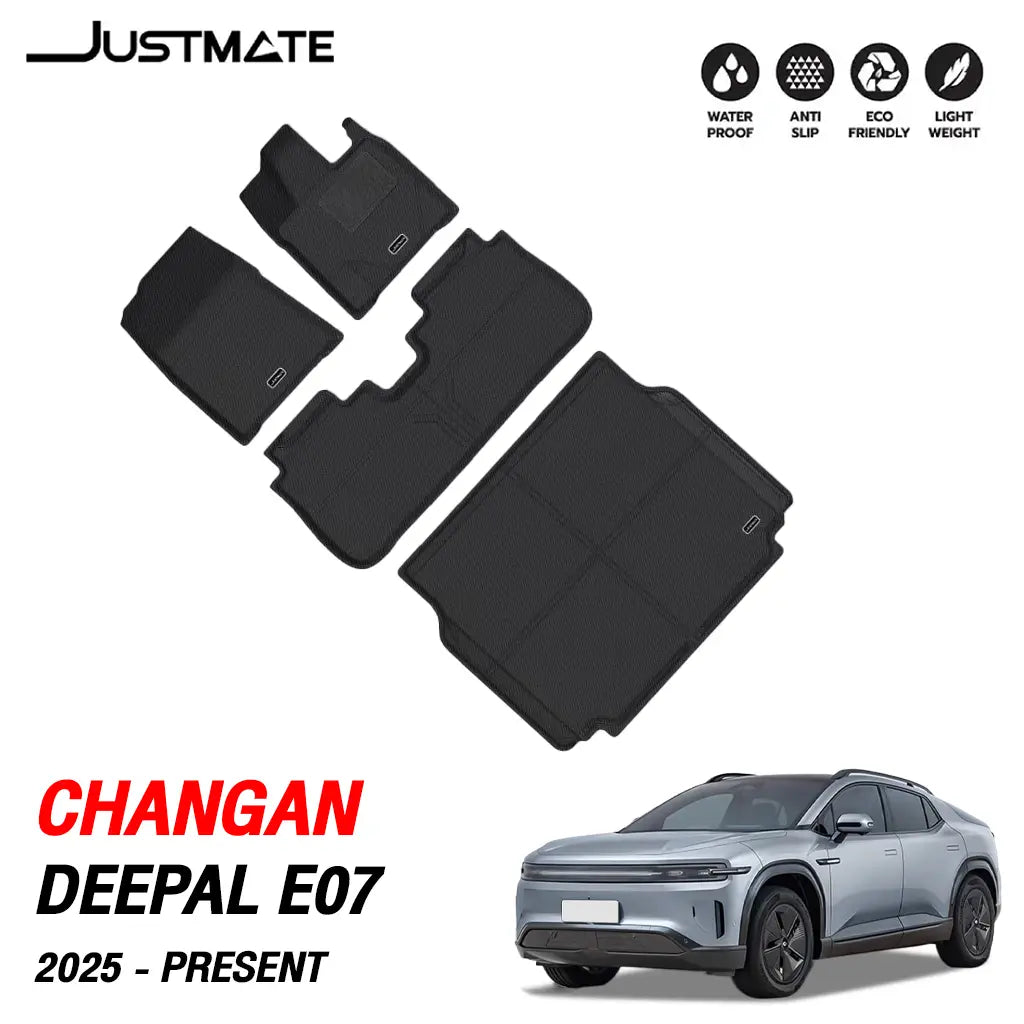 พรมรถยนต์ JUSTMATE CHANGAN DEEPAL E07 ปี2025 - ภายใน+ถาดท้าย
