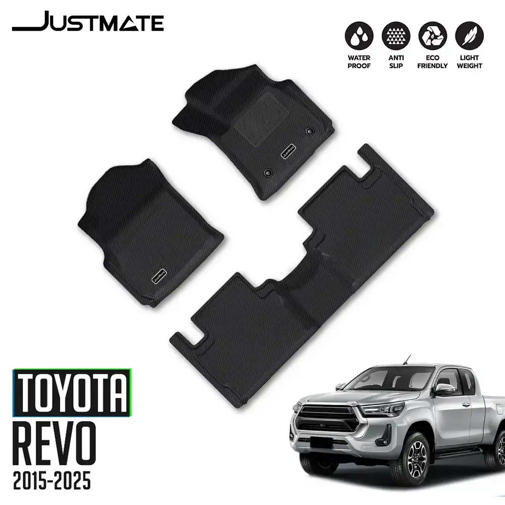 พรมรถยนต์ TOYOTA REVO CAB AT [2015-2025] (SET 3 ชิ้น)