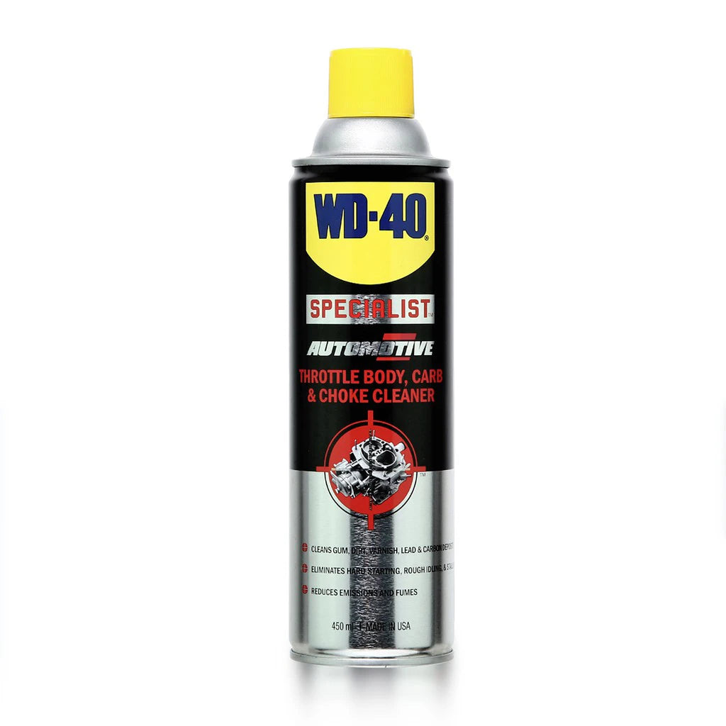 สเปรย์ล้างปีกผีเสื้อใช้ทำความสะอาดปีกผีเสื้อ คาบูเรเตอร์และโช๊ค WD-40 450 มล.