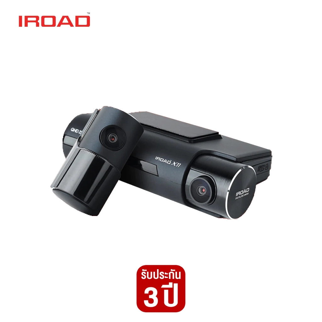 กล้องติดรถยนต์ IROAD FX2 Full HD GPS WIFI กล้องหน้า+หลัง