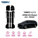 พรมรถยนต์ TRAPO HEX XPENG X9 (7 Seater) ปี2024-PRESENT พรมภายใน+ถาดท้าย