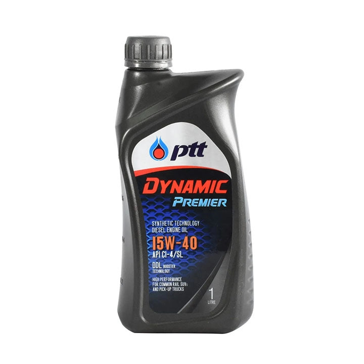 น้ำมันเครื่อง PTT Dynamic Premier SAE 15W-40 ขนาด 1 ลิตร