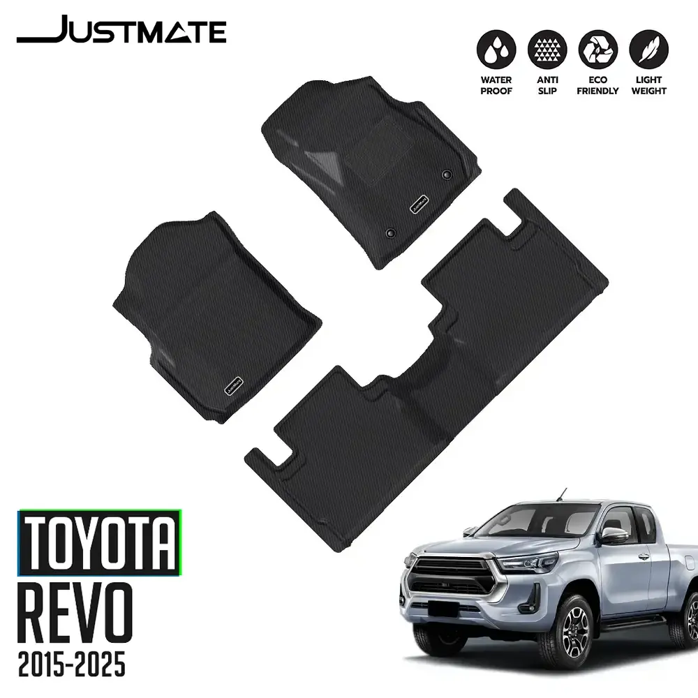 พรมรถยนต์ TOYOTA REVO CAB MT [2015-2025] (SET 3 ชิ้น)