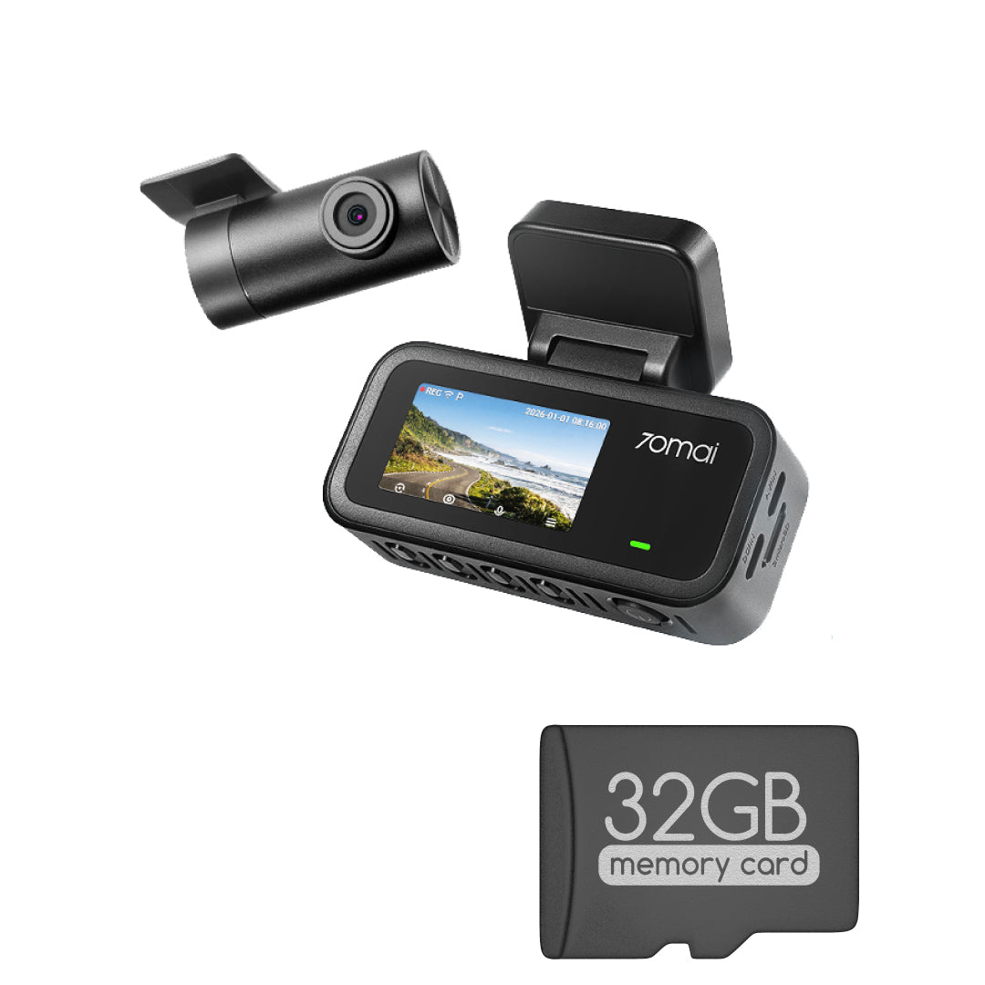 กล้องติดรถยนต์ 70MAI A210 2026 + RC21 Rear Cam Set