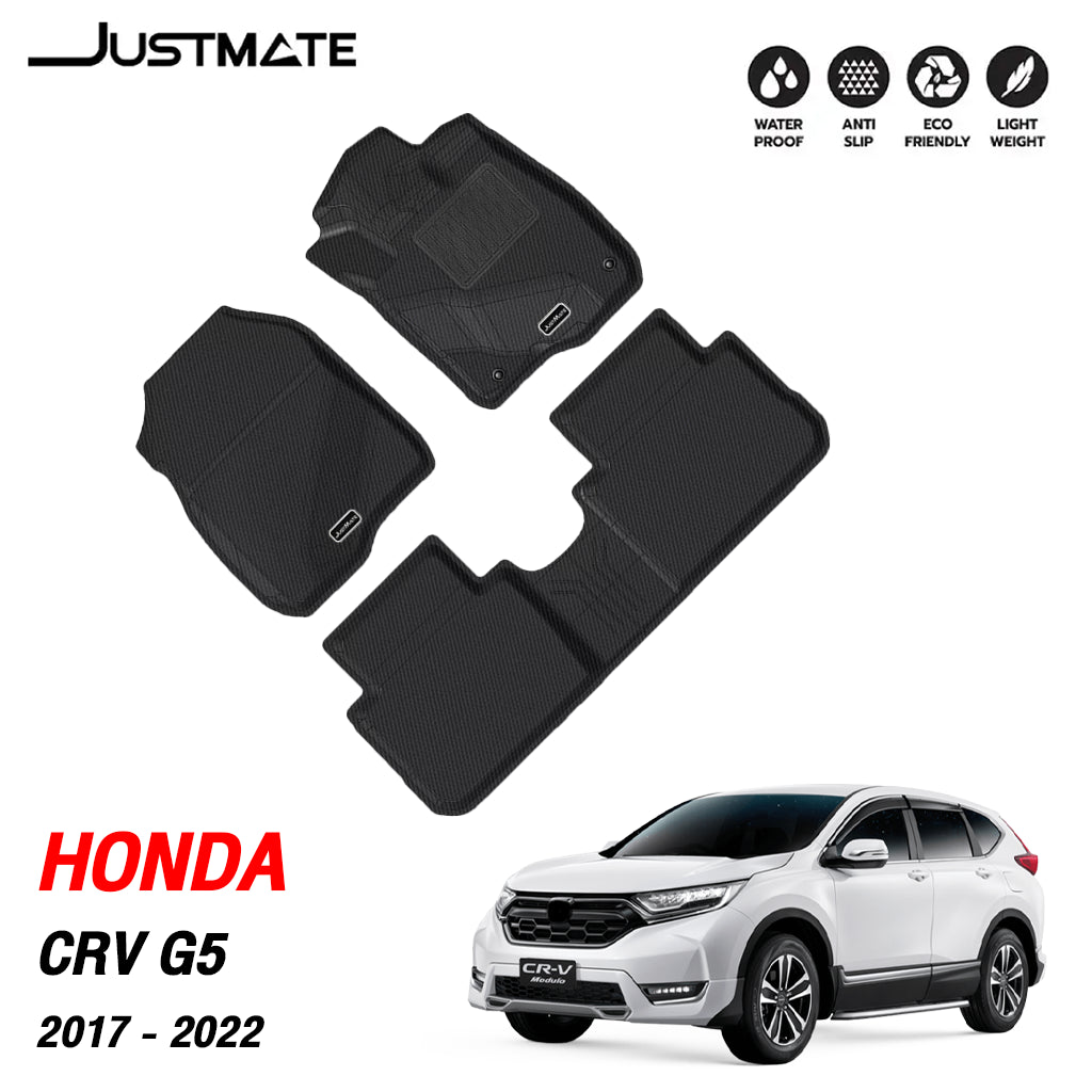 พรมรถยนต์ JUSTMATE HONDA CRV G5 ปี2017 - 2022 5 Seat