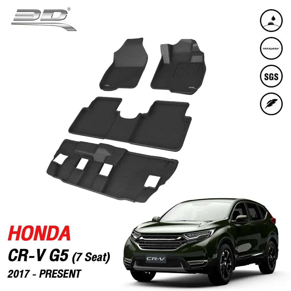 พรมรถยนต์ HONDA CRV 5 (G5) 7 ที่นั่ง ปี2017-Present