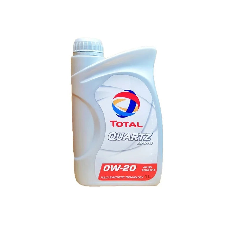 น้ำมันเครื่องยนต์เบนซิน TOTAL QUARTZ 8000 0W-20 1ลิตร