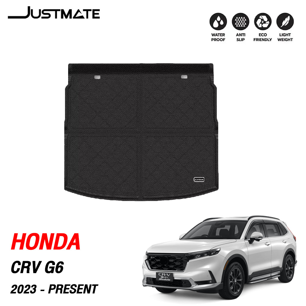 พรมรถยนต์ JUSTMATE HONDA CRV G6 ปี2023 - 2026 5 Seat เฉพาะถาดท้าย