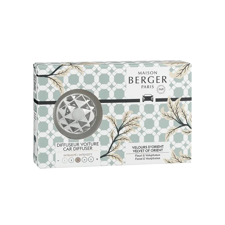 น้ำหอมสำหรับรถยนต์แบบเซ็ตMaisonBergerParis, Car Difusser+กลิ่นAdagio