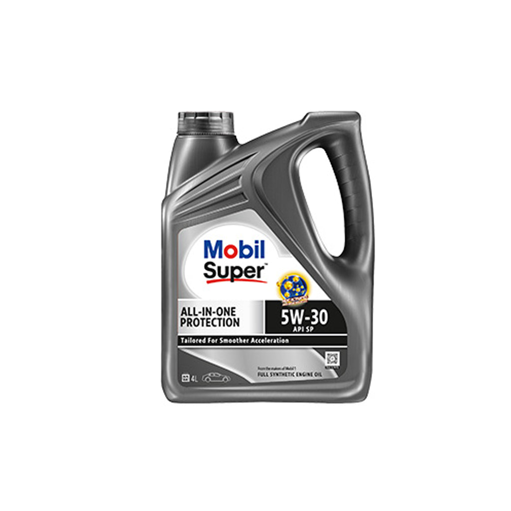 น้ำมันเครื่องดีเซล สังเคราะห์ Mobil AIO Super Turbo Speed 5W-30 7 ลิตร