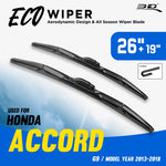 ที่ปัดน้ำฝน ECO HONDA ACCORD 9 ปี2013-2018 ขนาด 26" + 19"