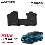 พรมรถยนต์ JUSTMATE NISSAN SERNA E-POWER C28 ปี2025 -เฉพาะคู่หน้า
