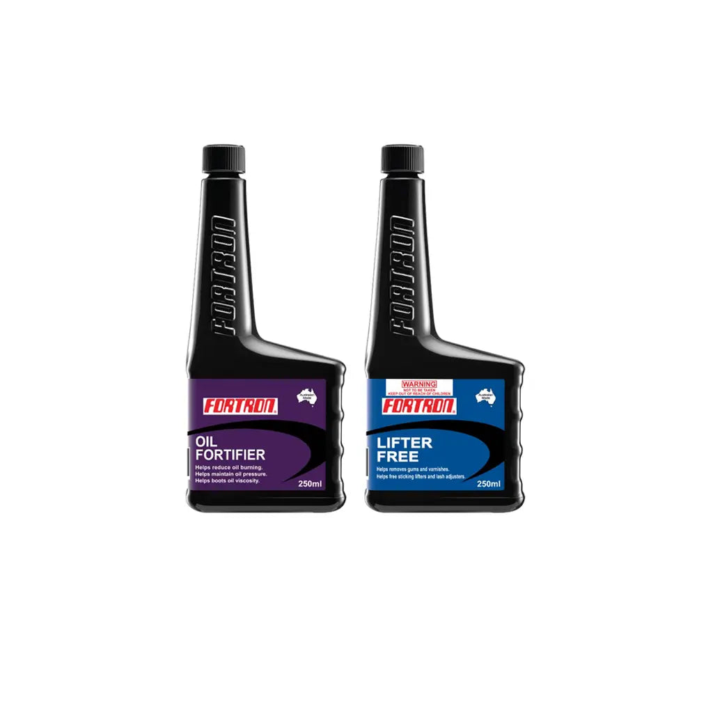 ชุดลดไอระบายเครื่องยนต์ Fortron (Lifter Free + Oil Fortifier)