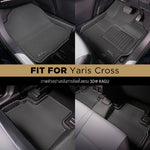 พรมรถยนต์ TOYOTA YARIS CROSS 2023-2024   - 3 ชิ้น