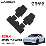 พรมรถยนต์ JUSTMATE TESLA MODEL Y JUNIPER ปี2021 - PRESENT - ภายใน