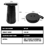 เก้าอี้อเนกประสงค์ พับเก็บได้ Outdoor Folding Stool (BK)