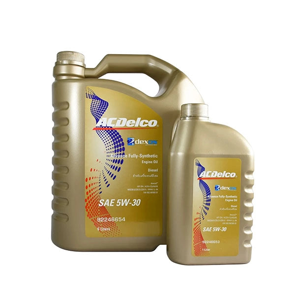 น้ำมันเครื่อง ACDelco dexos2 Diesel 5W-30 ขนาด 6 ลิตร (แถม 1 ลิตร)