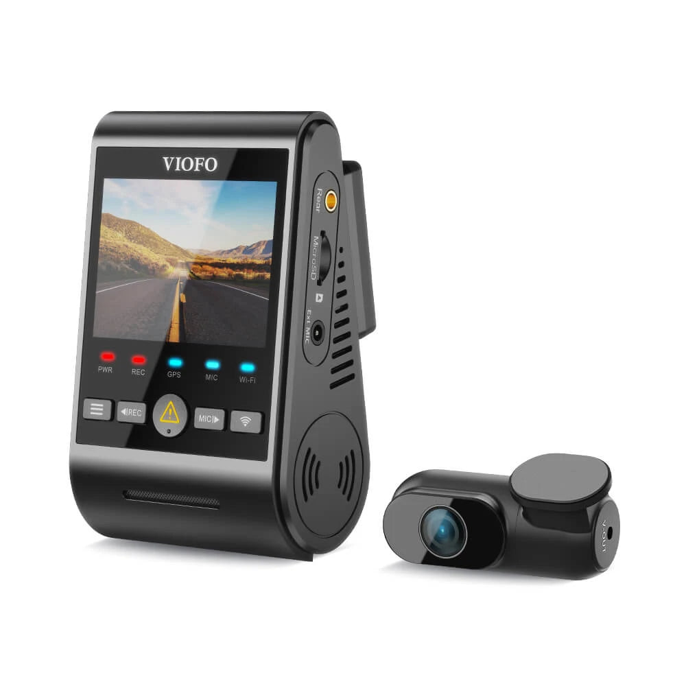 กล้องติดรถยนต์ VIOFO A229 Duo GPS กล้องหน้า+หลัง