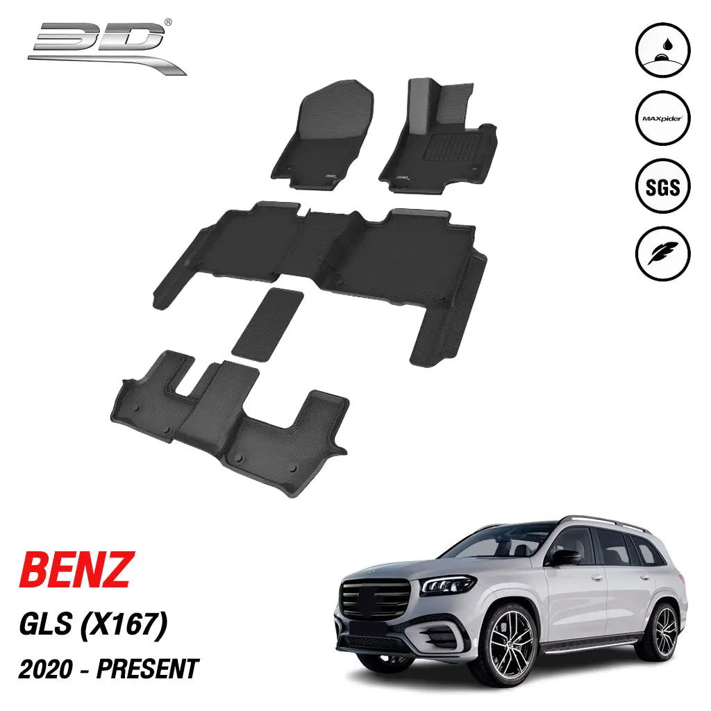 พรมรถยนต์ BENZ GLS (X167) ปี2020-Present - พรมภายใน