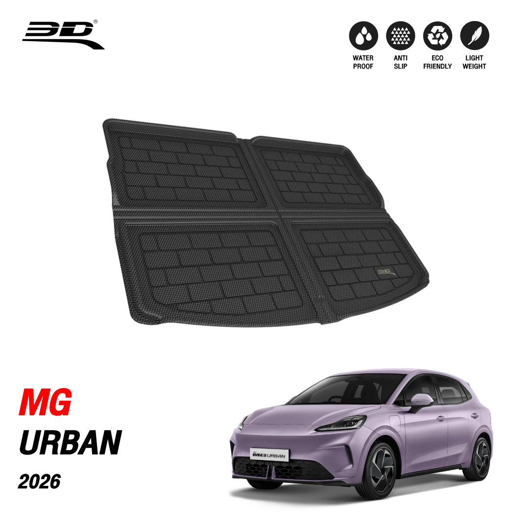 ถาดท้ายรถยนต์ 3D Mats MG Urban 2026 Pre-Order